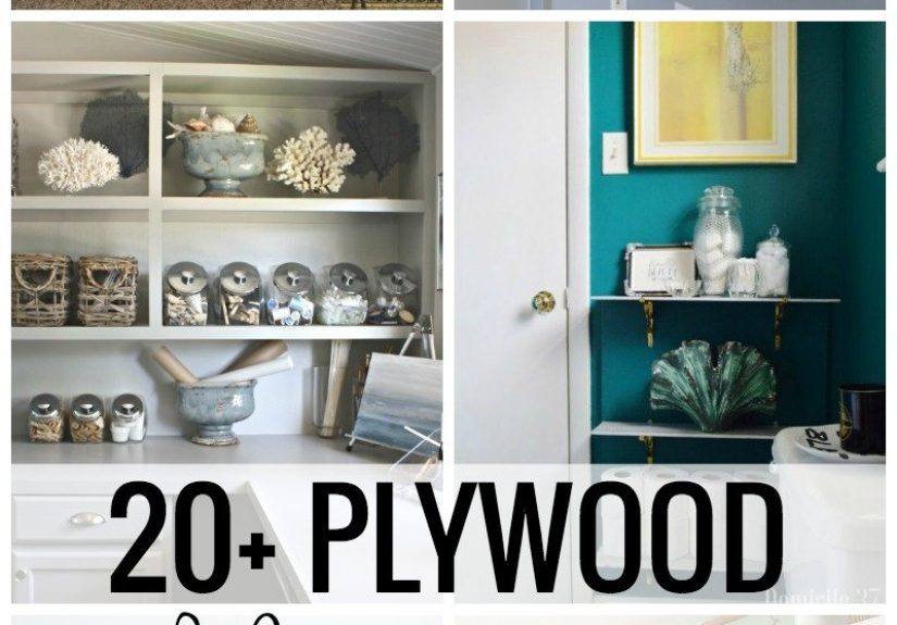 20+ Plywood Shelving Projects You Can Build