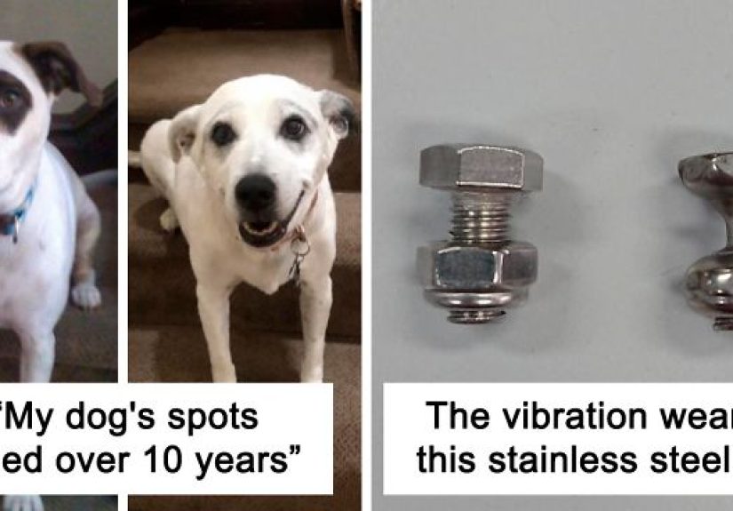 50 Of The Most Interesting Examples Of How Time Wears Down Things