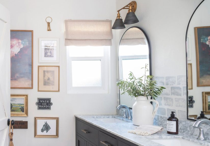 51 Beautiful and Creative Bathroom Wall Decor Ideas