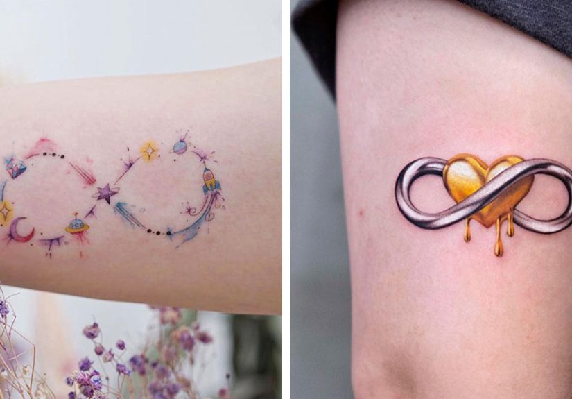 82 Infinity Tattoos To Show Off Your Eternal Creativity