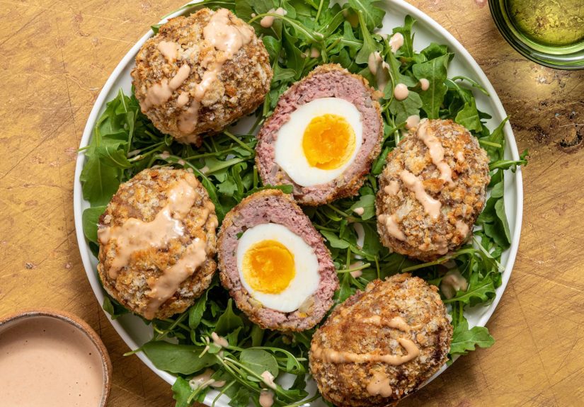 Air-Fryer Scotch Eggs Recipe