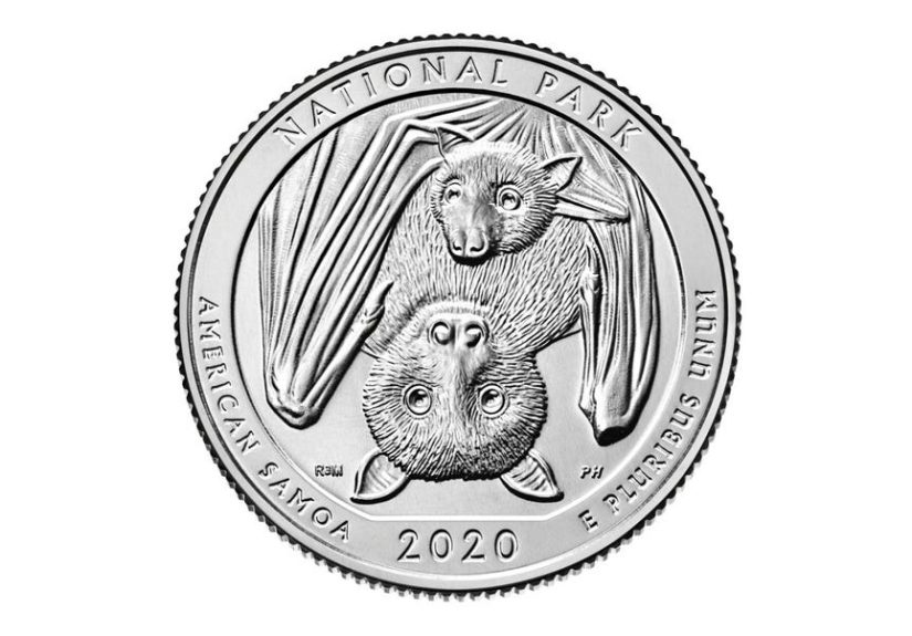 Bat Quarter - National Park Historic Site Quarters - Rare Coins