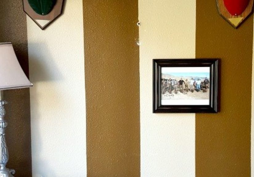 DIY Faux Plank Wall