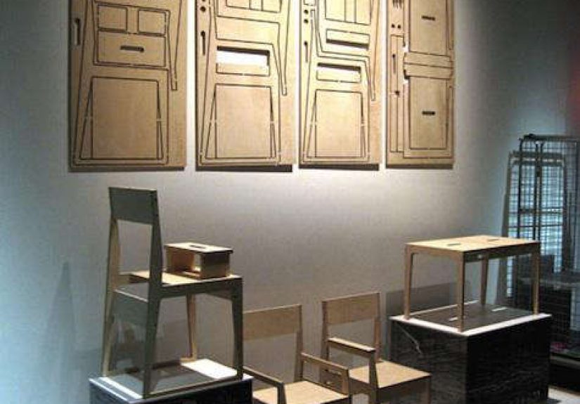 Furniture: Flatpack Table and Chair from Studio Civico – Remodelista
