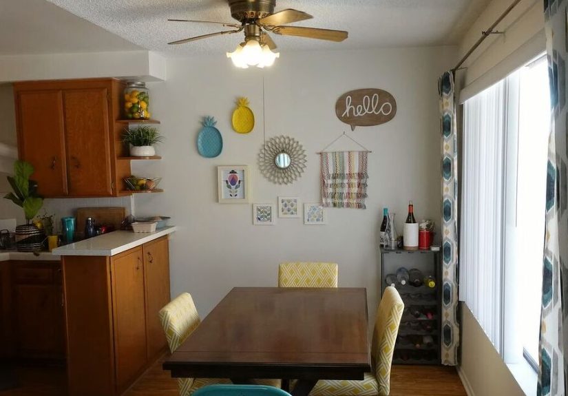How to Create an Impressive Dining Room Accent Wall For Only $70