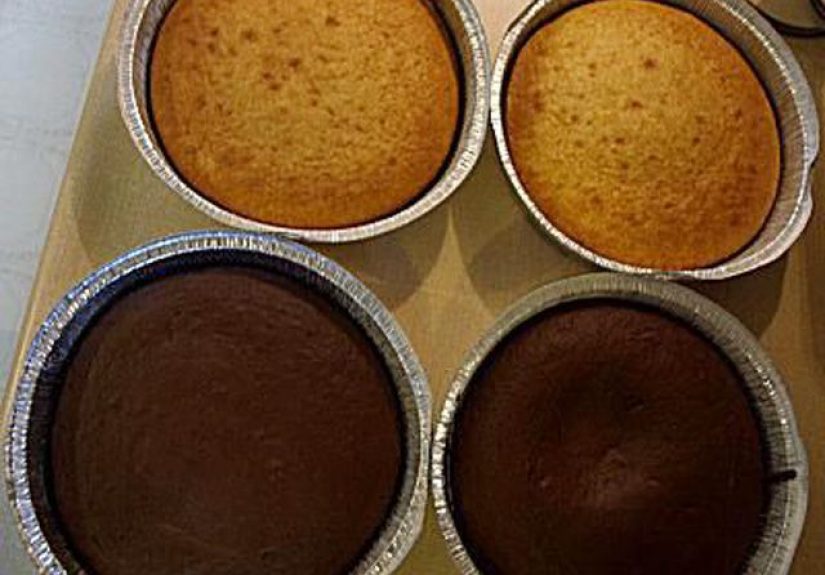 How to Make a Checkerboard Cake