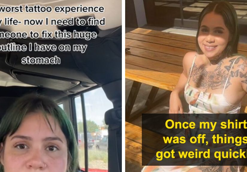 “Once My Shirt Was Off, Things Got Weird Quickly”: Woman Appalled At The Way Her Tattoo Artist Treated Her, Leaves Mid-Session