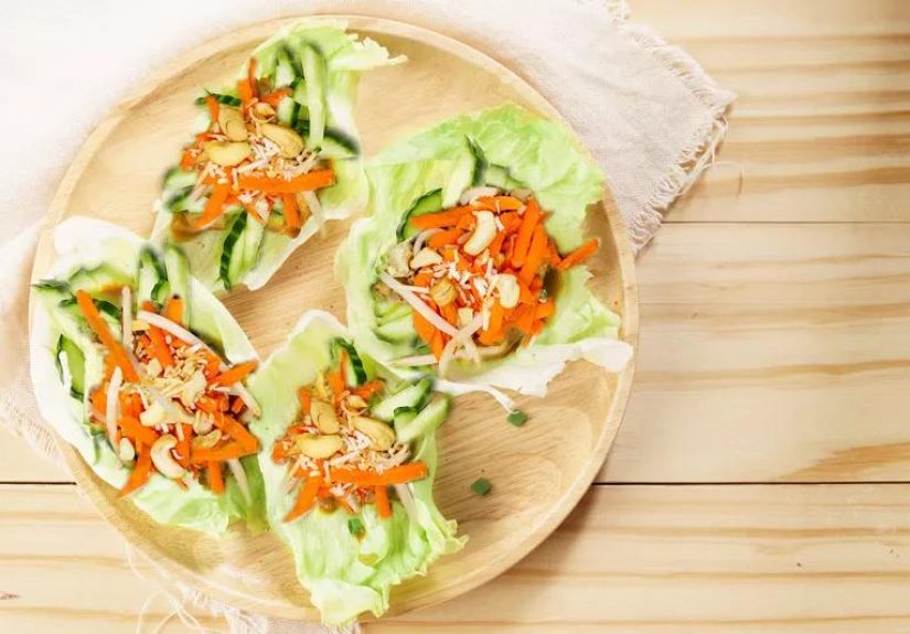 Recipe: Thai Lettuce Cups With Spicy Cashew Dressing
