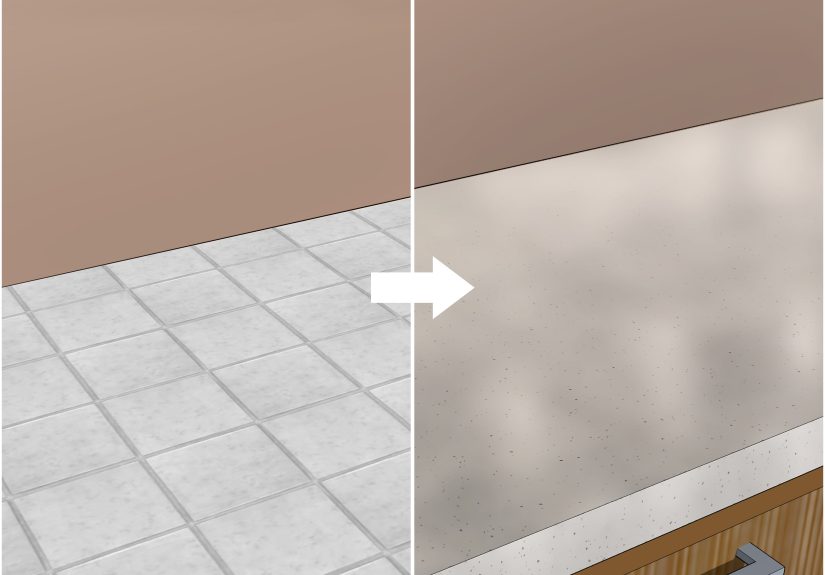 Simple Ways to Cover Tiles Cheaply: 8 Steps