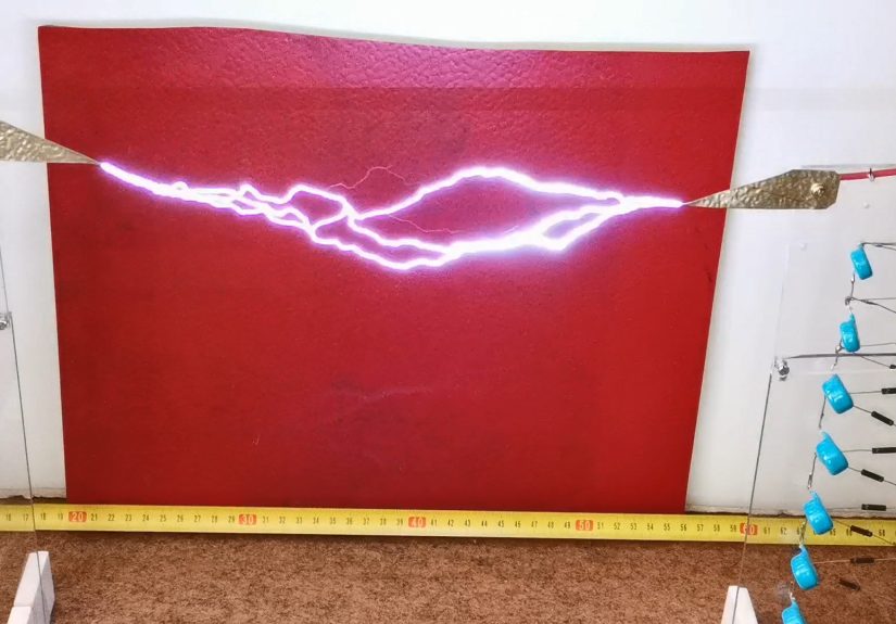 Sparks Fly: Building A 330 KV Supply From A PC PSU