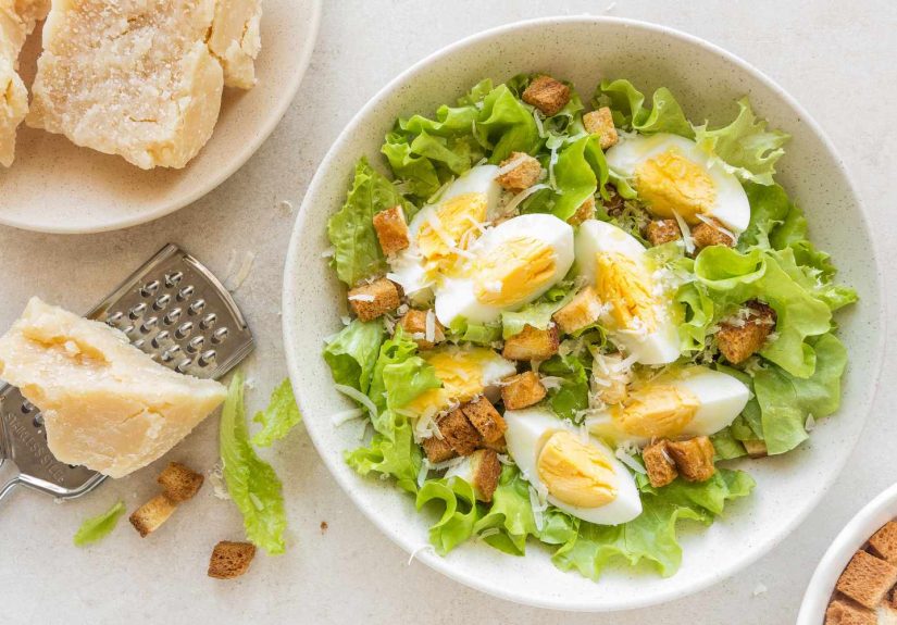 Traditional Caesar Salad Recipe With Caesar Dressing