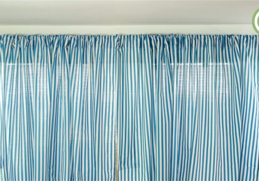 3 Simple Ways to Fold Curtains That Are Too Long