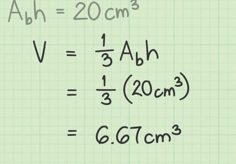 3 Ways to Calculate the Volume of a Pyramid