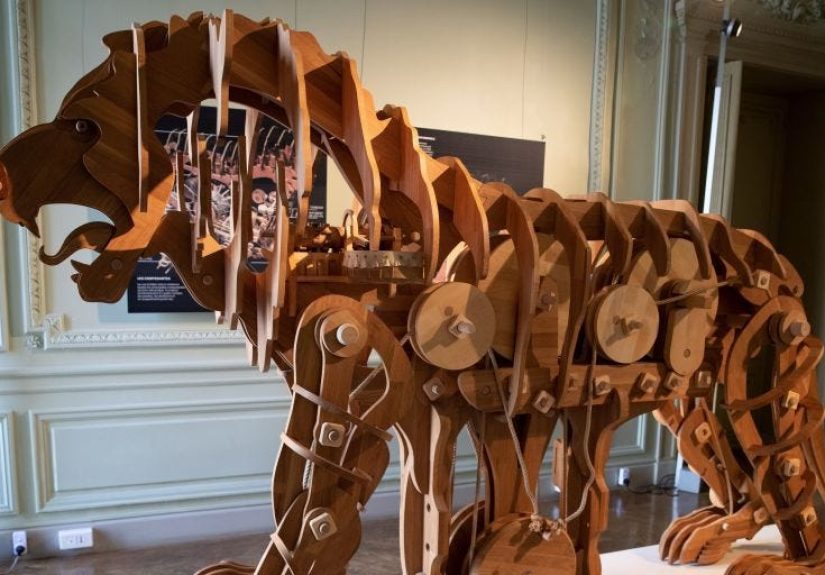 500 Years Later, da Vinci's Mechanical Lion Is Brought to Life