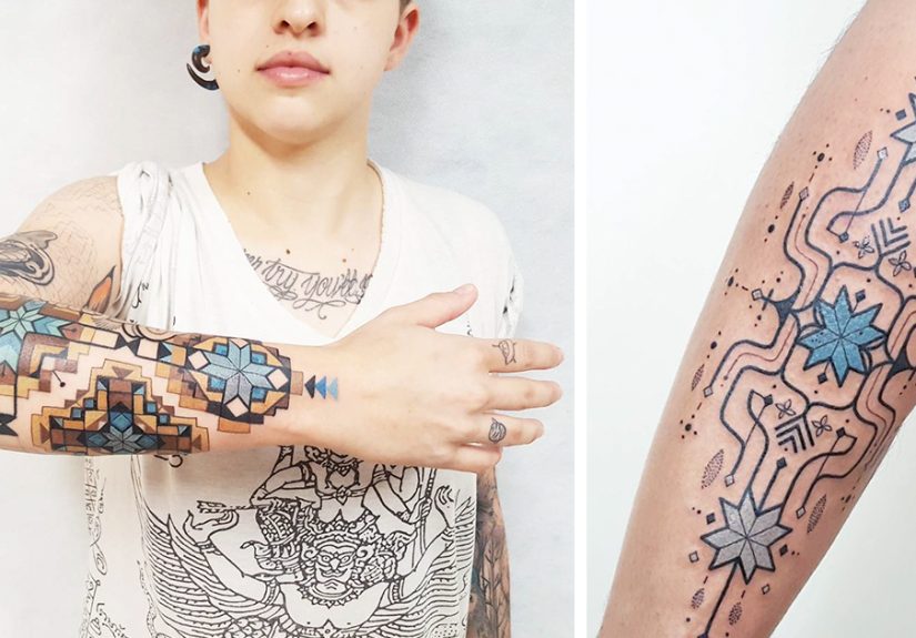 58 Tattoos Inspired By Amazonian Tribal Art By Brazilian Artist Brian Gomes