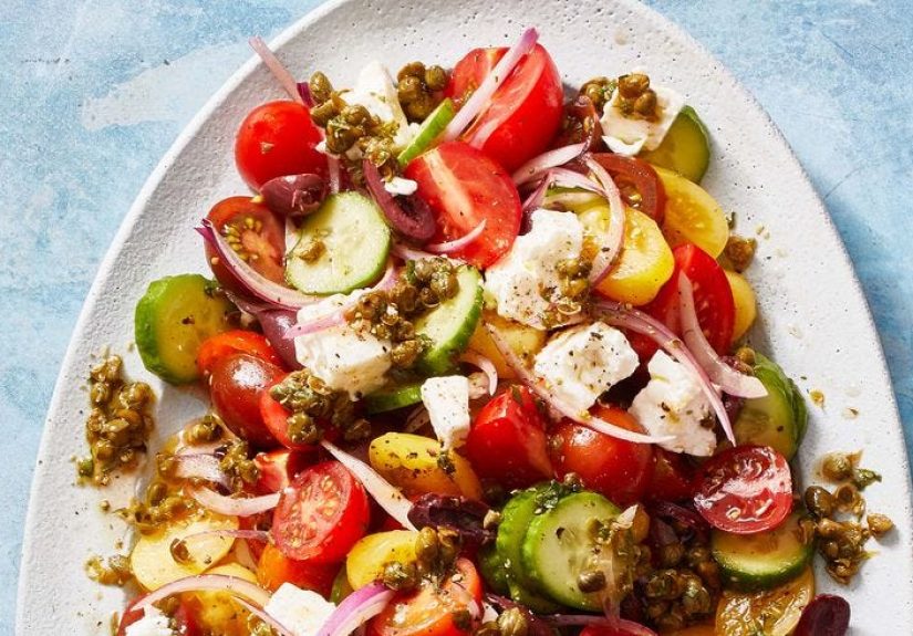 Best Greek Salad Recipe - How to Make Greek Salad