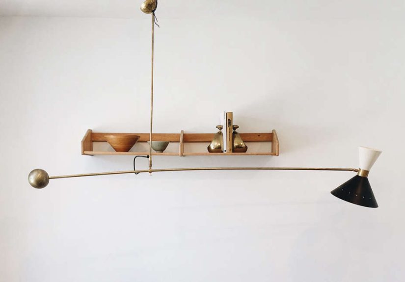 Counter-Space's Vintage French Counter Balance Lamp