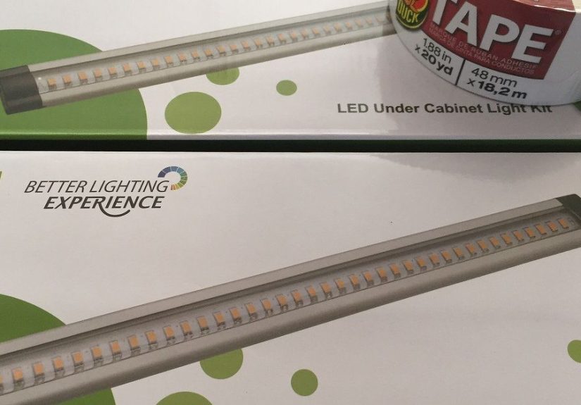 Easy Under Cabinet Lighting and Hidden Cords