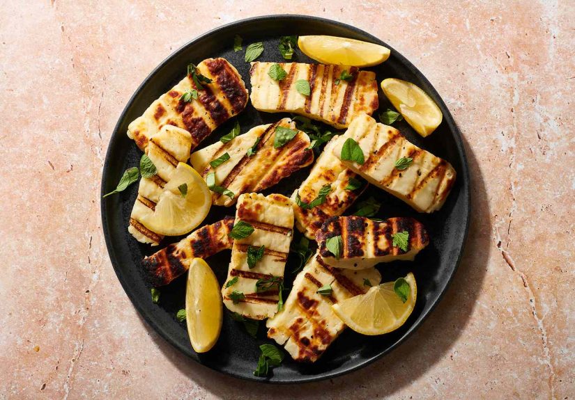 Grilled or Barbecued Halloumi Cheese Recipe