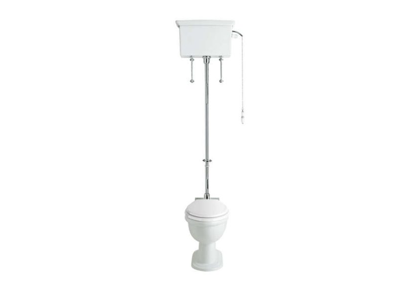 Heritage Victoria High Level WC And Cistern With Flush Pack