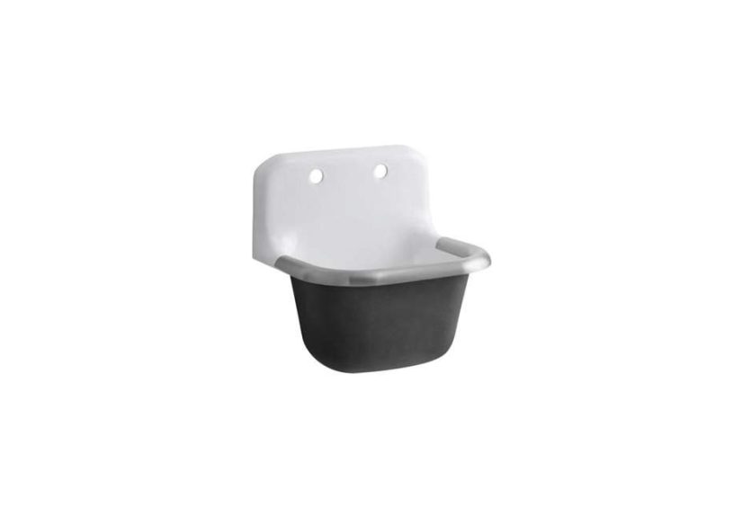 Kohler's Bannon Wall Mount Cast Iron Service Sink