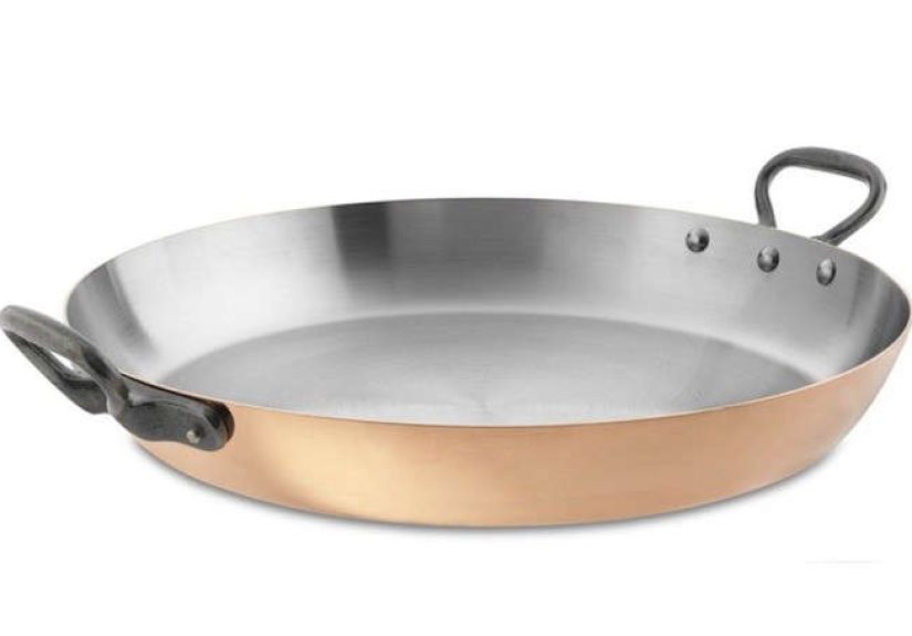 Mauviel Professional Copper Paella Pan