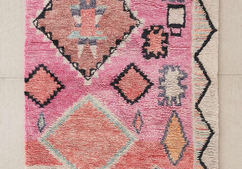 Mavi Boucherouite Shag Rug