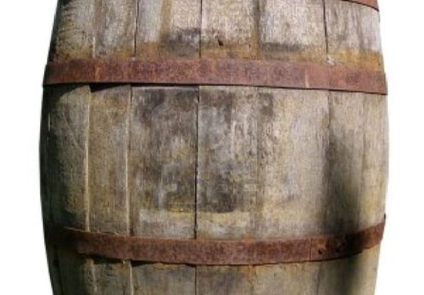 Old Barrel Becomes a Bar