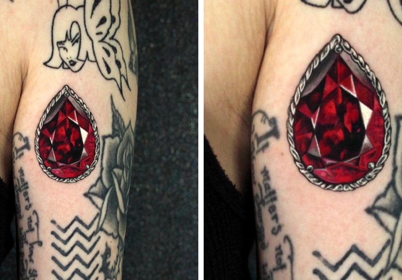 People Go To This Artist For “Permanent Jewelry” Tattoos (40 Pics)