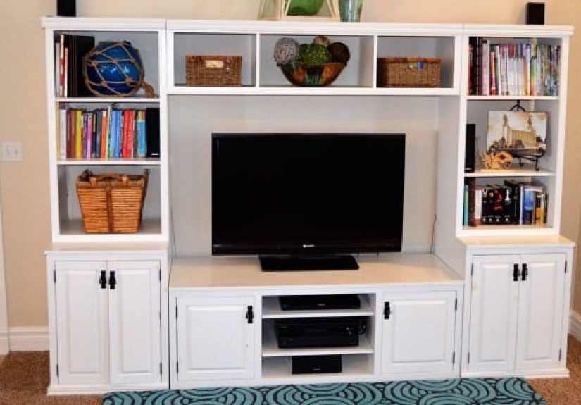 Pottery Barn Media Center Building Plans