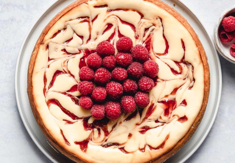 Raspberry Swirl Cheesecake Recipe
