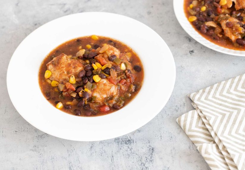Slow Cooker Tex-Mex Chicken Thighs Recipe