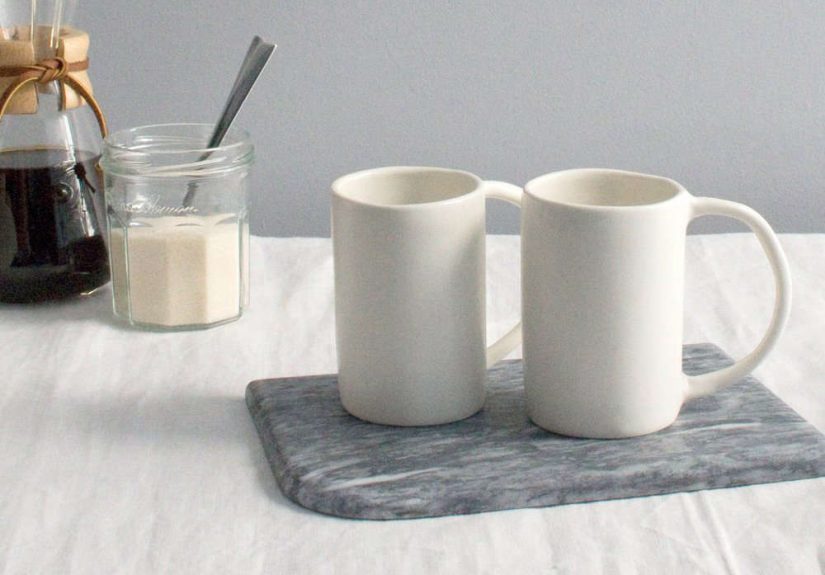 Soft White Esbelta Coffee Mug