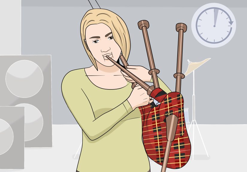 3 Ways to Play Bagpipes
