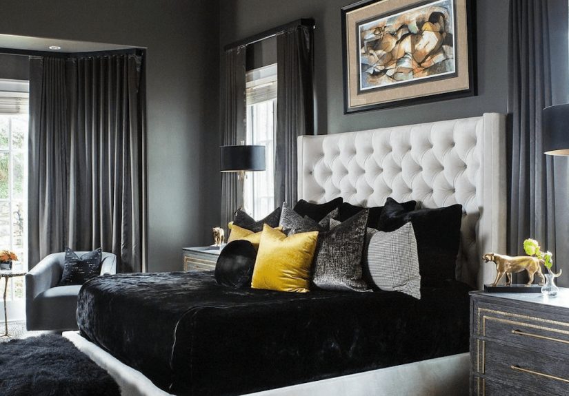 36 Dramatic Black Bedroom Ideas and Design Tips
