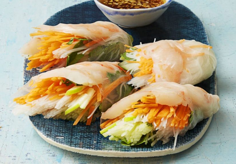 Best Vietnamese Shrimp and Vegetable Rolls Recipe - GoodHousekeeping.com