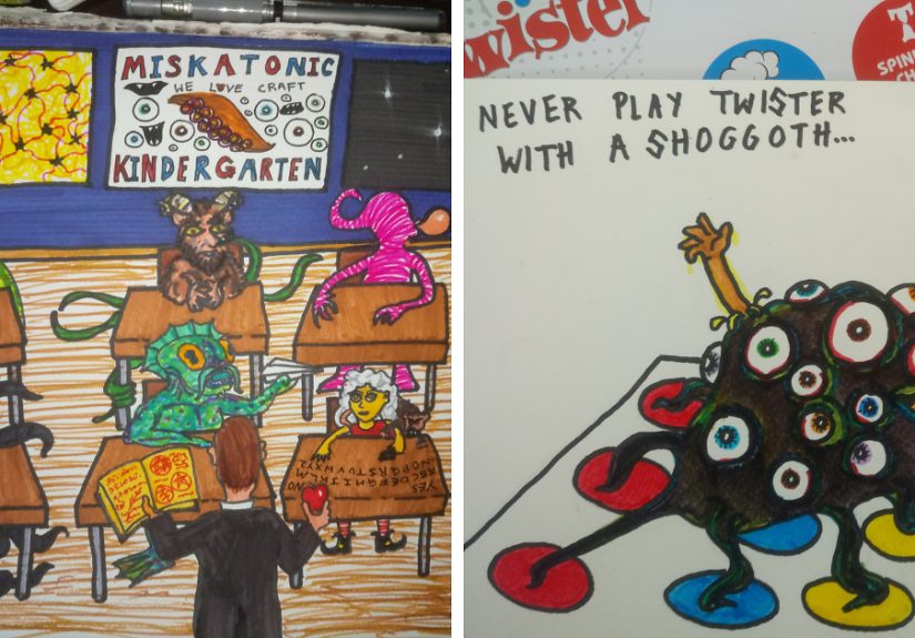 Here Are 20 Of My Lovecraftian Doodles
