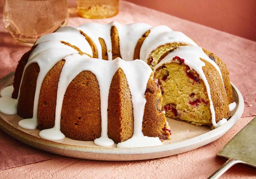 Holiday Bundt With Cranberries and Spice