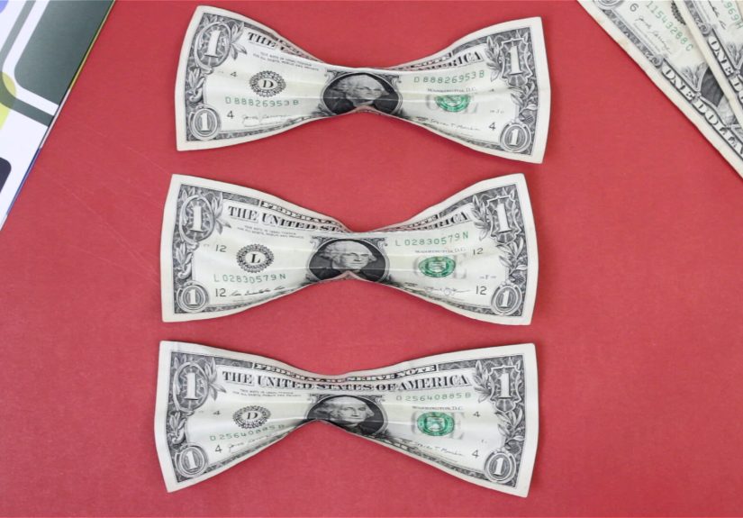 How to Fold a Dollar Bill into a Flower, Step by Step