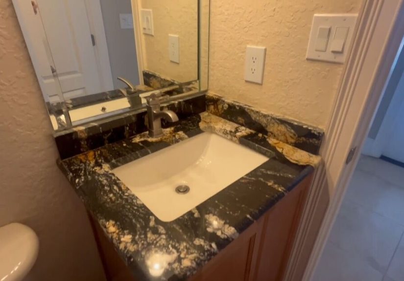 How to Make a Simple Bathroom Sink Shelf For Extra Storage