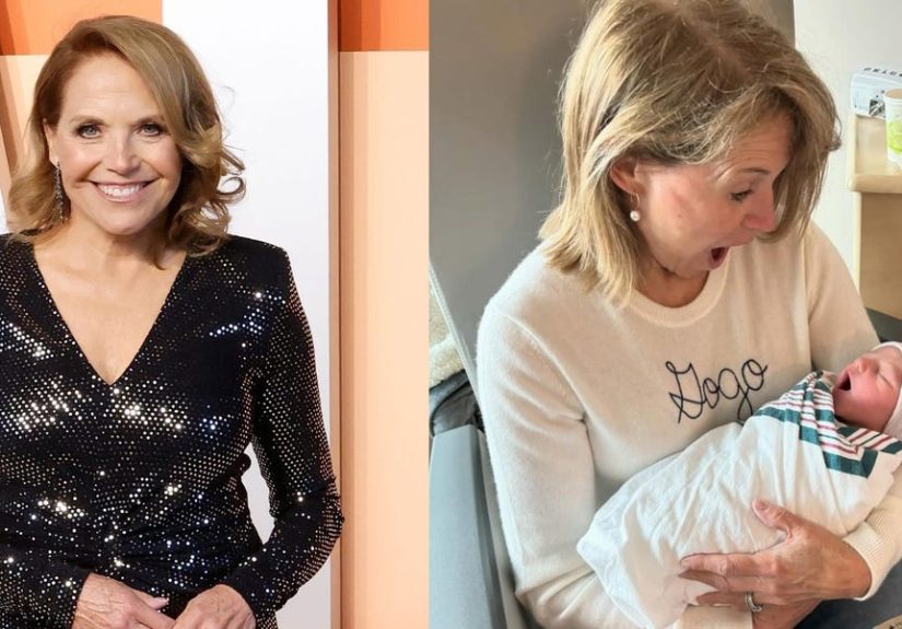 Katie Couric Has “Only” One Rule as a First-Time Grandmother