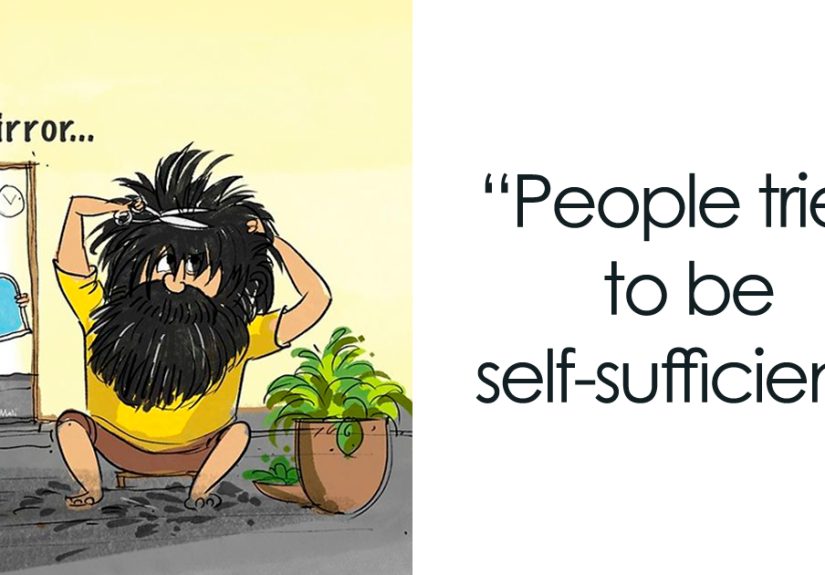 My 16 Illustrations Show That It’s Okay To Laugh During The Pandemic