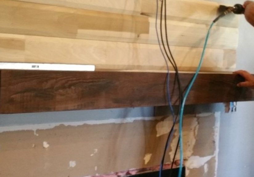 New Modern Fireplace Surround