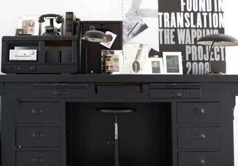 Palette & Paints: Matte Black Painted Furniture