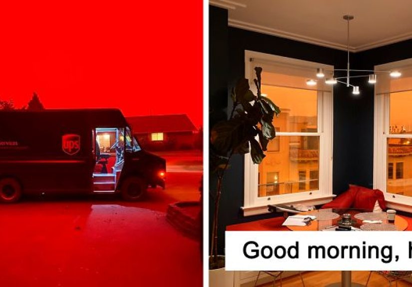 People Are Sharing Pics From The Hell On Earth That Is Happening In The West Coast Right Now (40 Pics)