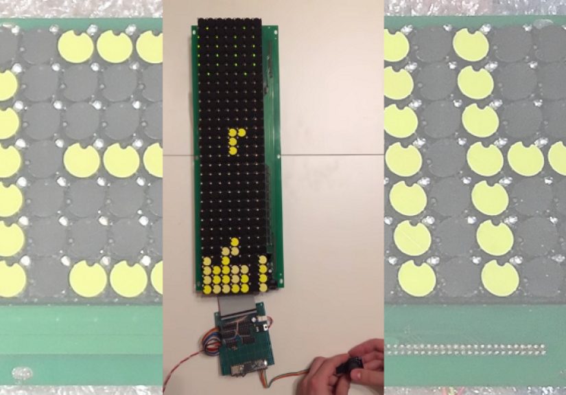 The Clickiest Game Of Tetris You’ll Ever Play, On A Flip-Dot