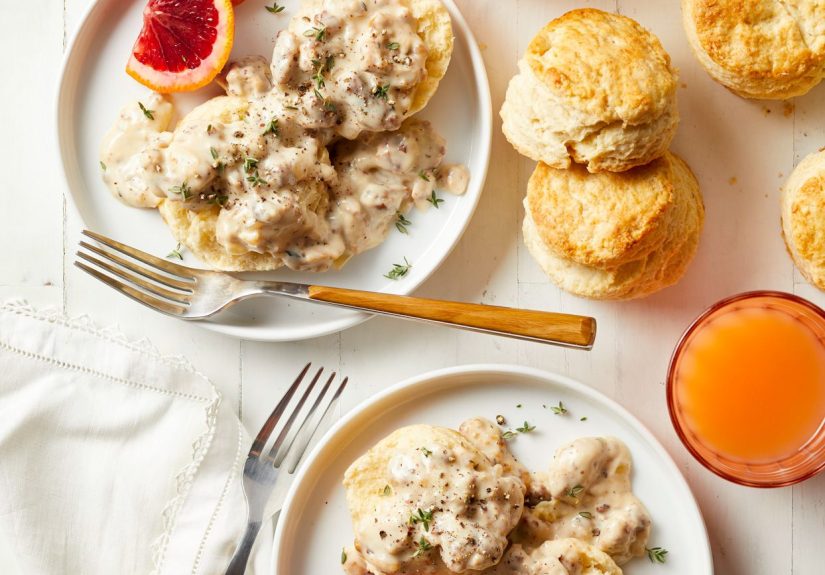Vegetarian Biscuits and Gravy Recipe