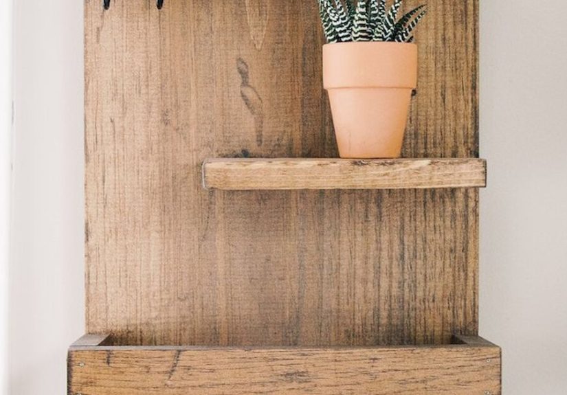 Vertical Entryway Organizer From Scraps Fo Under $10