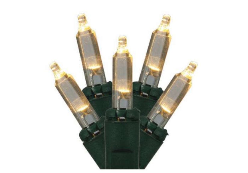 Warm White LED Italian Christmas Light String