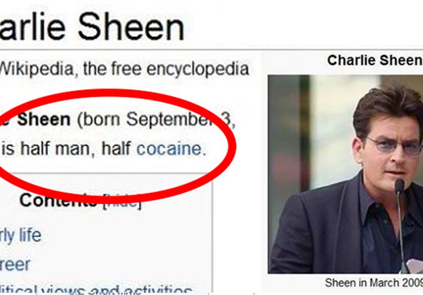 64 Of The Funniest Wikipedia Edits By Internet Vandals